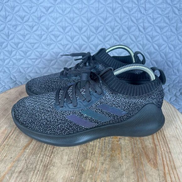 Adidas Shoes Women’s 8 Purebounce+ Core Black BB6989 - Picture 4 of 7
